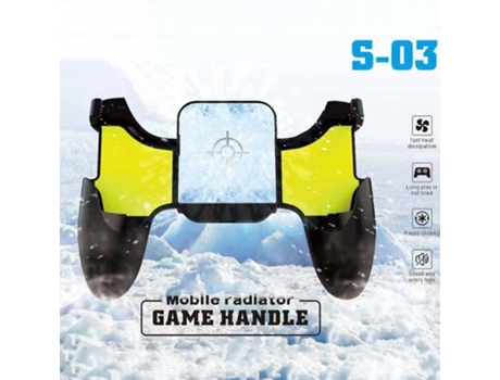 Para controlador de juego Pubg Gamepad Semiconductor radiador teléfono radiador de voz baja para Iphone Huawei Xiaomi de 4-6,3 pulgadas