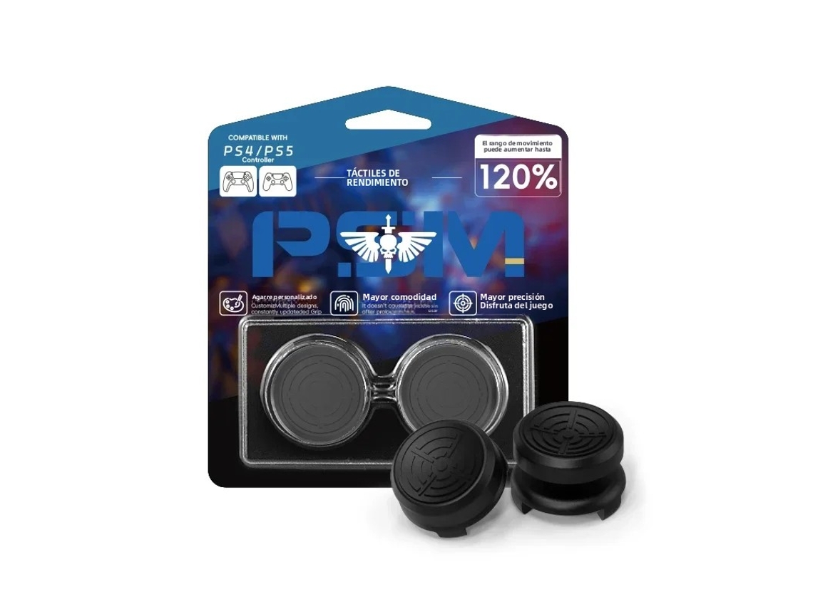 Fundas de joystick de alto rendimiento para PS4/PS5, dos alturas antideslizantes para un mejor control, MDUG (paquete de 2)