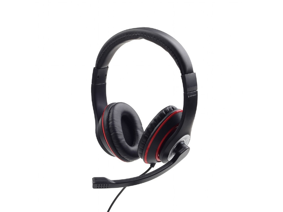 Auriculares con Micrófono Gembird Mhs-03-Bkrd