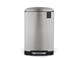 Papelera de cocina de 20L - plateado LES COLLECTORS N°512