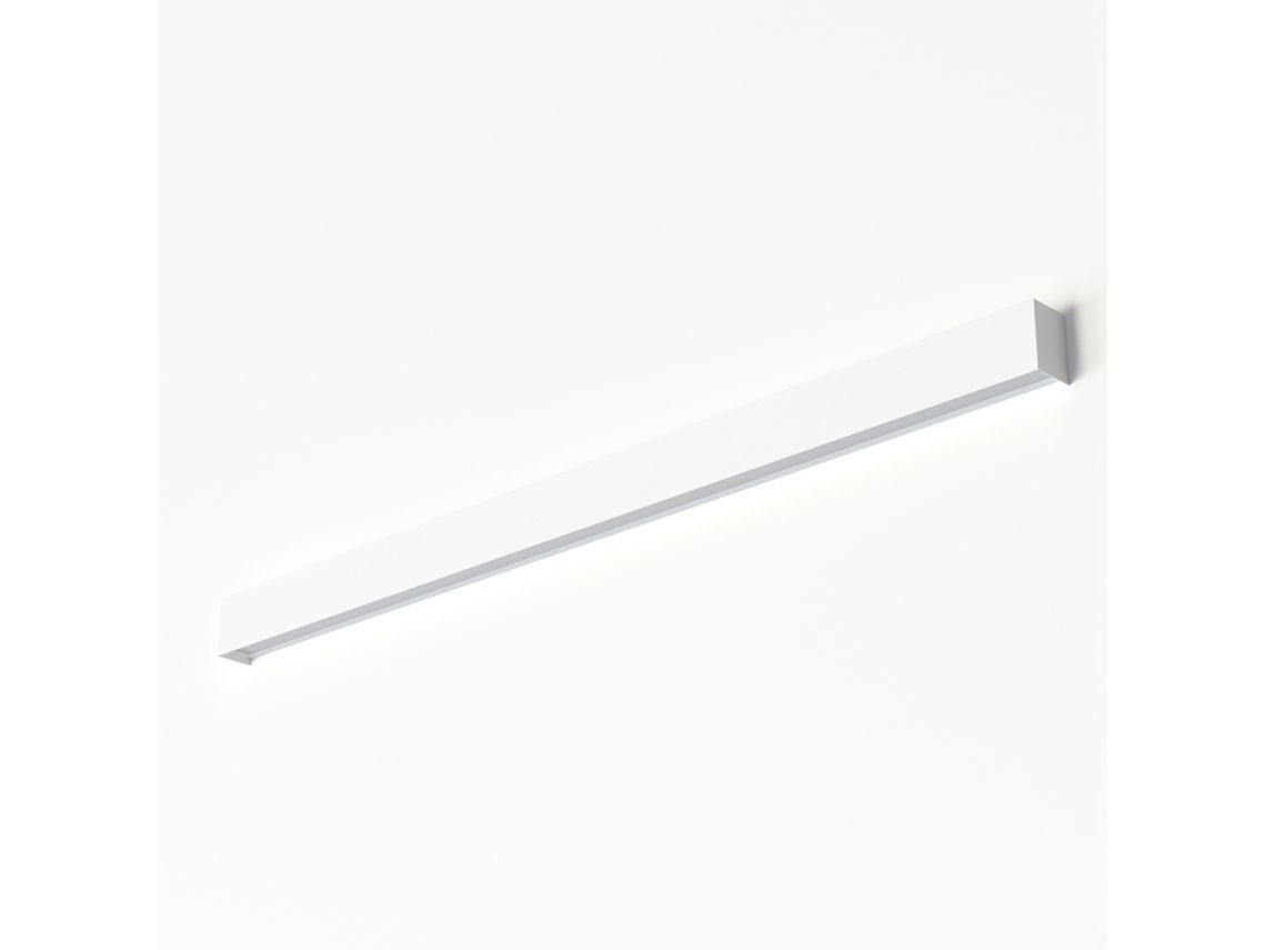 Lámpara NOWODVORSKI Straight Wall Led White L (Blanco - Acero )
