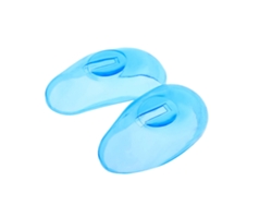 Vlrla-2pcs Transparent Silicone Ear Covers Para Cabelo Dye Protection