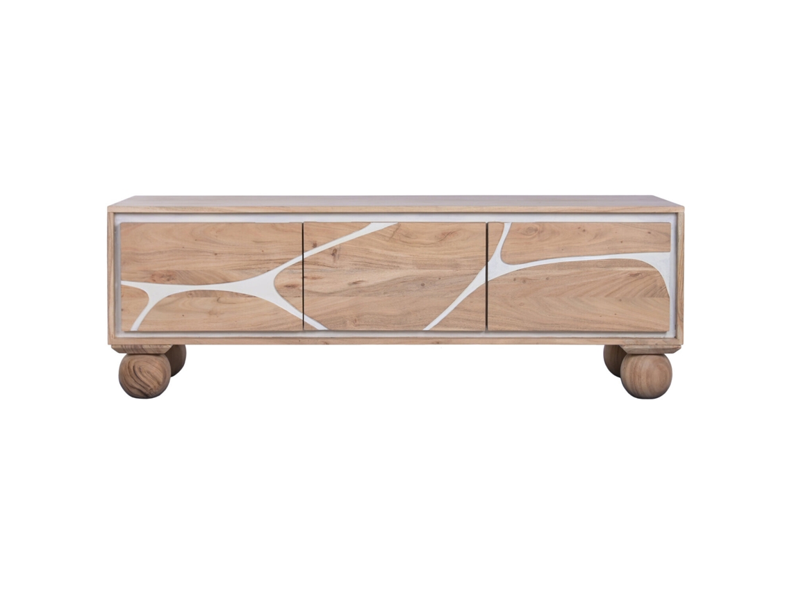 Mueble Tv Acacia 145x40x50cm