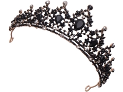 Corona Nupcial De Cristal, Accesorio Para El Cabello Para Bodas Y Sesiones De Fotos.