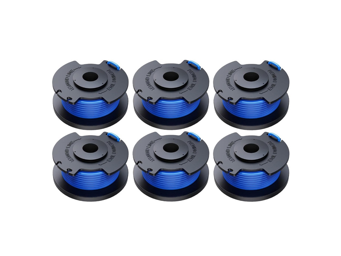 Paquete De 8 Carretes De Hilo Para Desbrozadora Ryobi Ac14rl3a/ac14hca Henten Home
