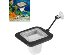 Anillo De Alimentación Para Acuario, Colador De Plástico Con Ventosas, Ideal Para Larvas De Mosquito, Ergonómico, Para Uso Diario.
