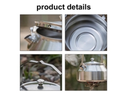 Cafetera De Acero Inoxidable Para Exteriores Con Asa Antigua, Portátil, 1 Litro, Para Camping Y Picnics.