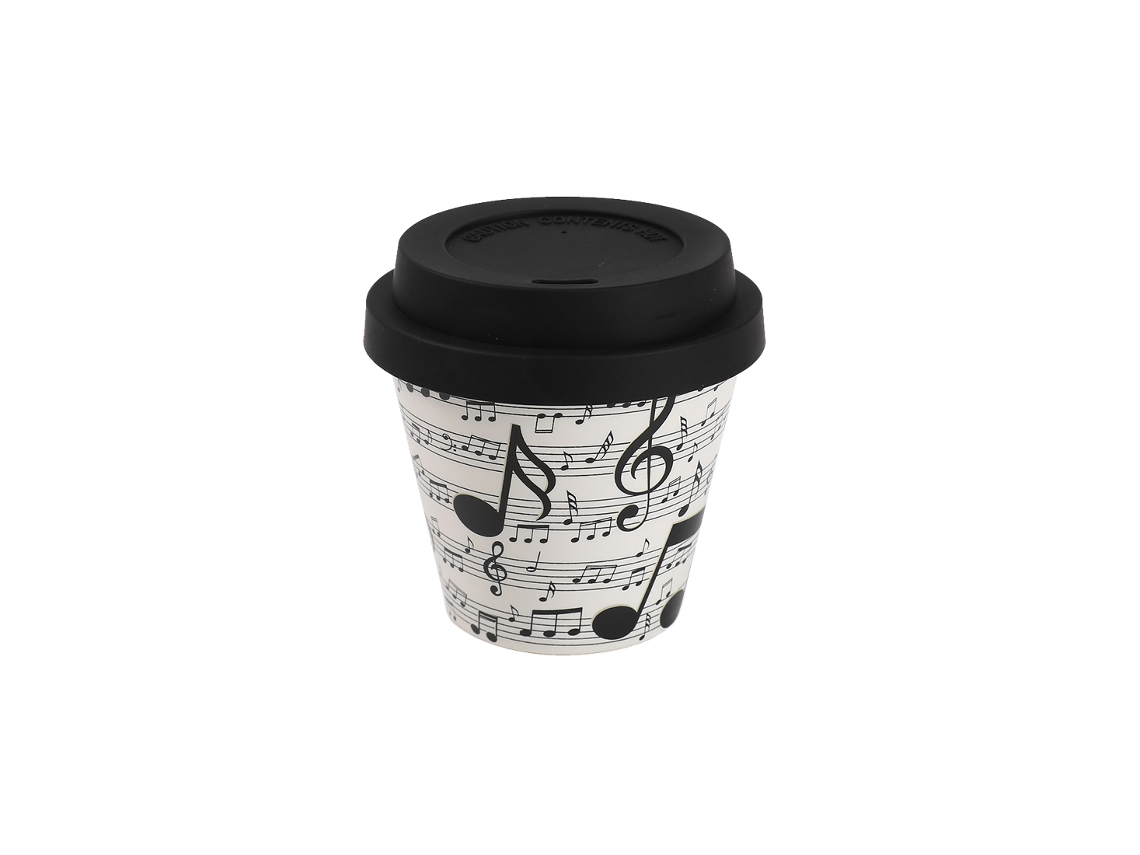 Vaso I DRINK em Rpet 90 ml Music