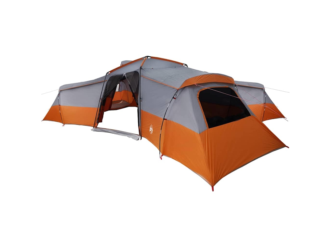 Tienda Familiar Gris Y Naranja 833 X 585 X 216 Cm Tafetán