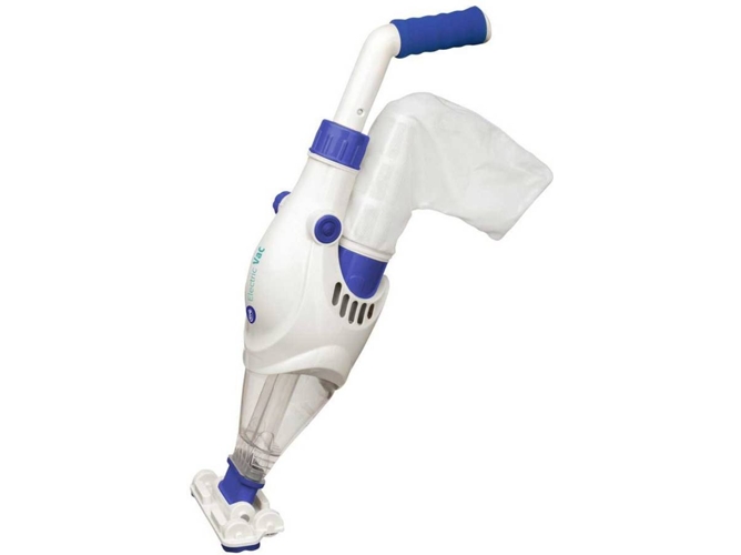 Gre Aspiradora eléctrica para piscina blanca y azul VCB10