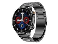 Reloj inteligente ultrafino QS40 de 1,39 pulgadas con correa de acero, monitor de salud, llamadas Bluetooth y funciones deportivas. Ly Ebike