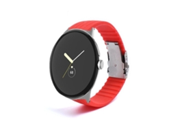 Correa Silicona Líquida para Google Pixel Watch Rojo