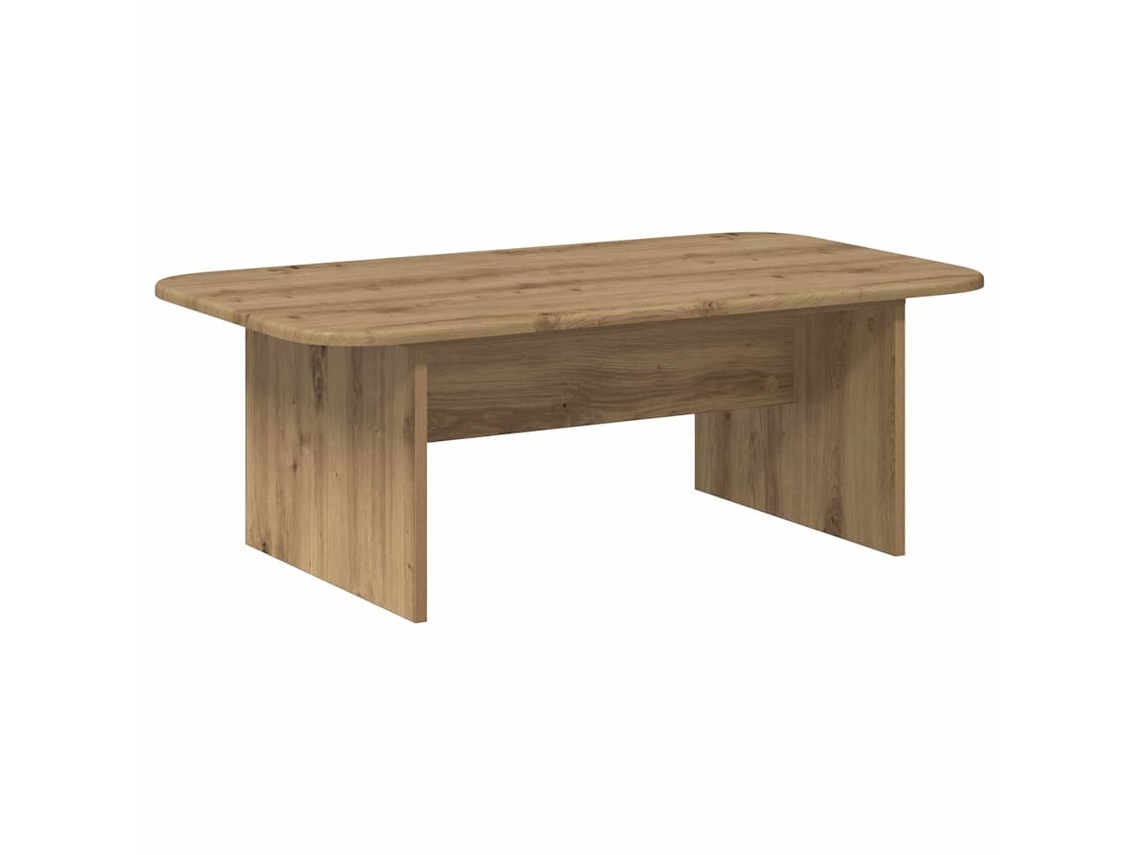 Maison Exclusive - Mesa De Café Roble Artesanal 93 X 53 X 33 Cm