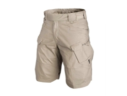 Pantalones Cortos Tácticos Impermeables Para Hombre, Algodón Ligero, Con Bolsillos, Para Senderismo Y Exterior M Caqui