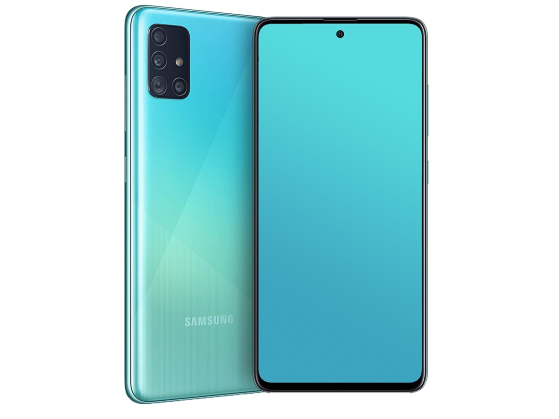 Smartphone SAMSUNG Galaxy A51 Dual-Sim 128 Gb (Reacondicionado Marcas Mínimas - 128 GB - Azul)