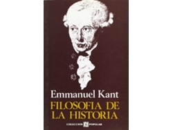 Libro Filosofía De La Historia de Immanuel Kant (Español)