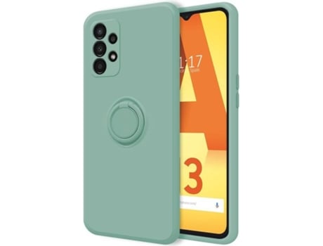 Carcasa para Samsung Galaxy A13 4G TUMUNDOSMARTPHONE Silicona Líquida Verde