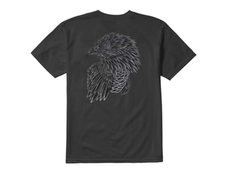 Camiseta de Hombre ETNIES Thomas Hooper Prey Gris (L)