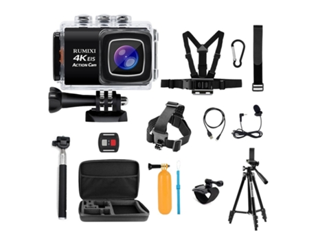 Action Cam SLOWMOOSE HD 4K Función Eis Wi-Fi Integrado