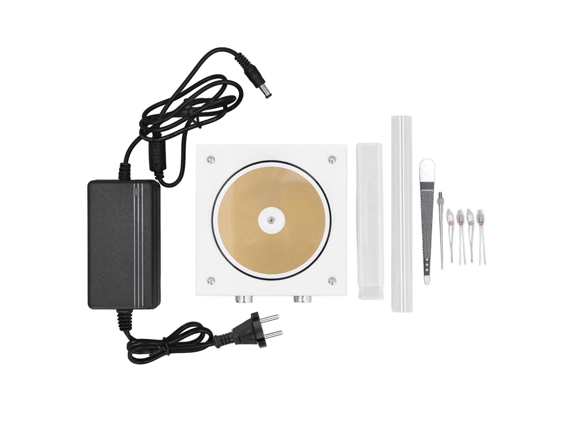 Conjunto De Bobinas Musicales Planas, Generador De Arco Reproducible, Juguete Experimental, Transmisión Inalámbrica, Blanco
