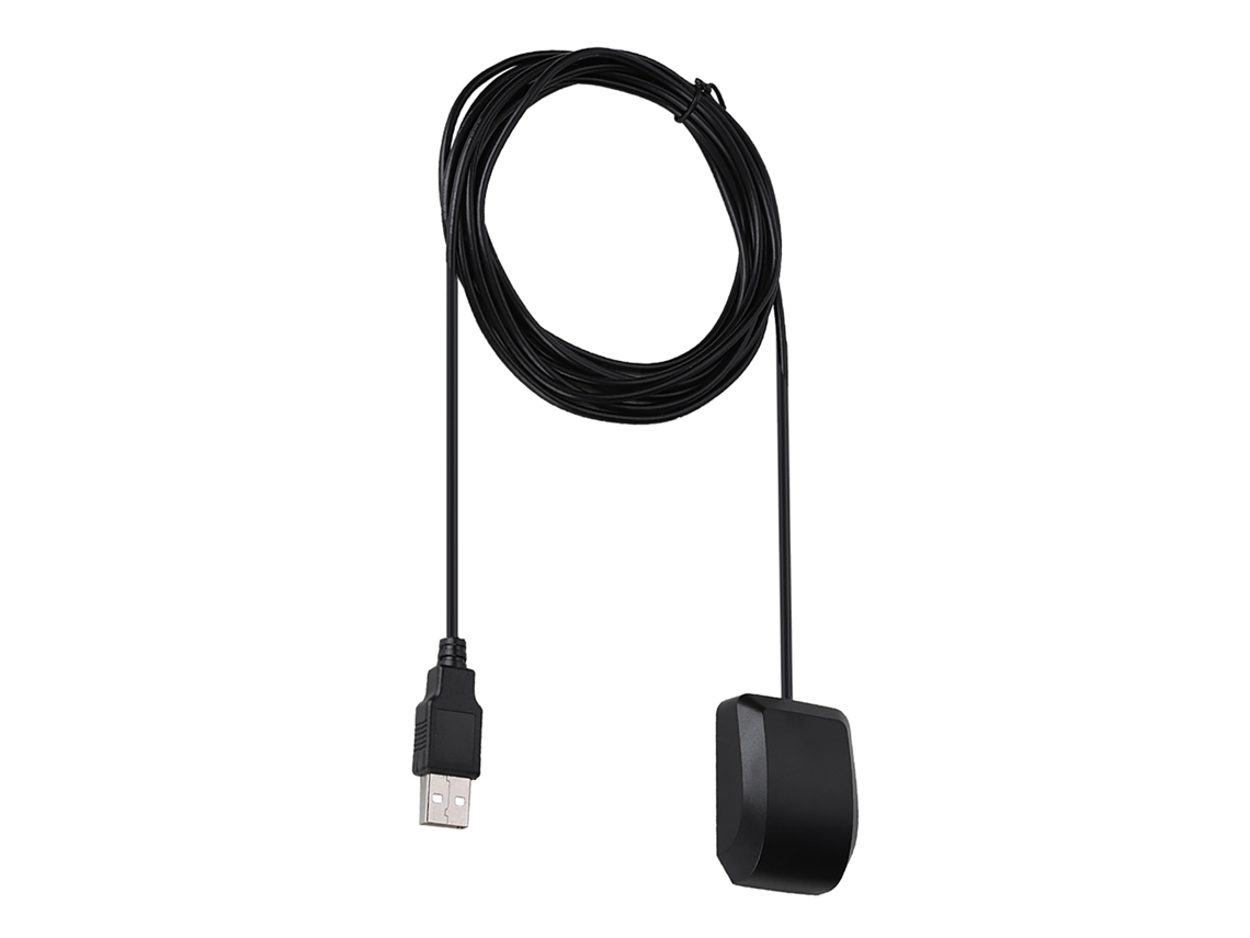 Adaptador De Antena Gps Glonass 2 En 1 Para Coche Con Puerto Usb Y Cable De 3 Metros Para Diferentes Aplicações E Usos