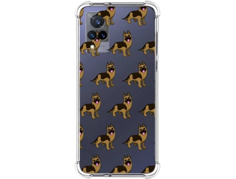 Carcasa Vivo V21 5G TUMUNDOSMARTPHONE Dibujos Antigolpes Perros 09 Multicolor
