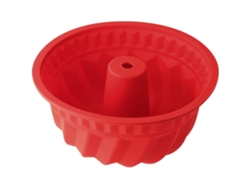 MEOIRUERY Molde para Pastel Bundt 22 cm Flexible de Silicona, Molde con Forma de Cintura para Creaciones Impresionantes, Alta Calidad, 1 Unidad