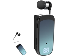 YEMAESRE Auriculares estéreo con clip para ocasiones Bluetooth con cancelación de ruido, color azul