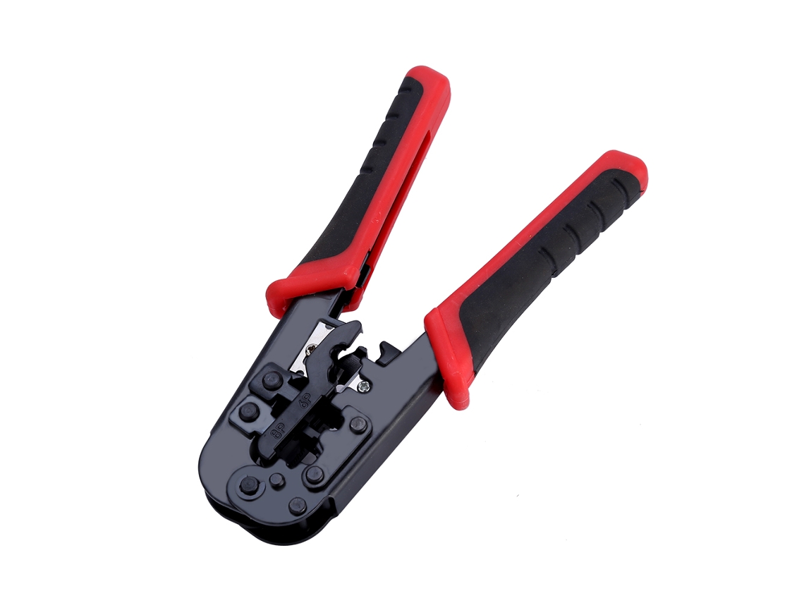 Ferramenta De Crimpagem E Stripping Para Cabos De Rede Rj45 Rj12 Rj11 Conectores Modulares 4/6/8p