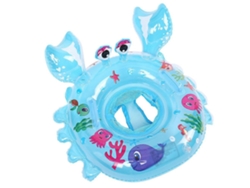 Flotadores Para Bebés Y Niños Pequeños, Balsa Inflable, Anillo De Natación, Barco Flotante Para Niños, Círculo De Axila, Cangrejo Nuevo 2 Wiuos