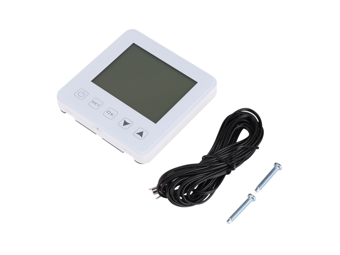 Termostato Programable Para Calefacción Con Pantalla Táctil Lcd, Control De Temperatura Ambiente 16a