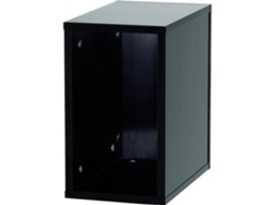 Caja De Almacenamiento O Archivo Glorious Dj Mb3 55 Caja Negra Ideal Para Cerca De 55 Vinilos