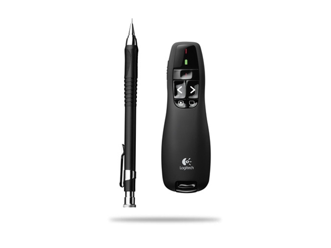 Presentador LOGITECH R400 Inalámbrico Negro (Con Laser)