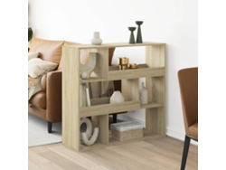 Biombo plegable | Separador de ambientes 100x33x94,5 cm Roble Derivatives Sonoma