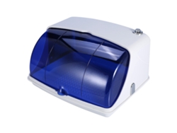 Cabina de desinfección UV con control de temperatura para salones de belleza y desinfección profesional.
