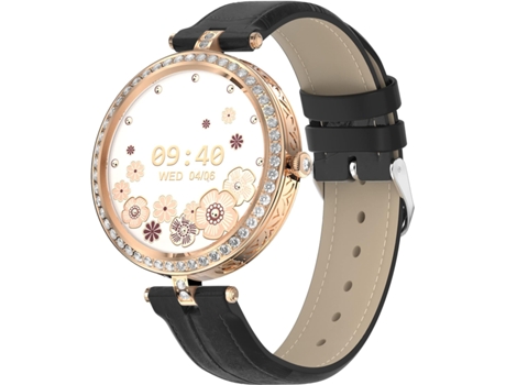 Reloj inteligente para mujeres Hacer llamadas Reloj inteligente Reloj deportivo para damas Salud femenina, frecuencia cardíaca, sueño, oxígeno en C...