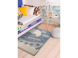 Alfombra infantil ATTICGO (Chinky - Azul - 115x170 cm)