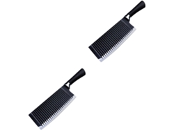 Cortador De Acero Inoxidable Con Cuchilla Ondulada, 2 Piezas, Para Queso Y Zanahorias.