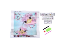 Lindo Kit De Pintura De Diamantes De Imitación 5d Con Forma De Animal, Con Herramientas, Para Decoración Del Hogar (hazlo Tú Mismo).