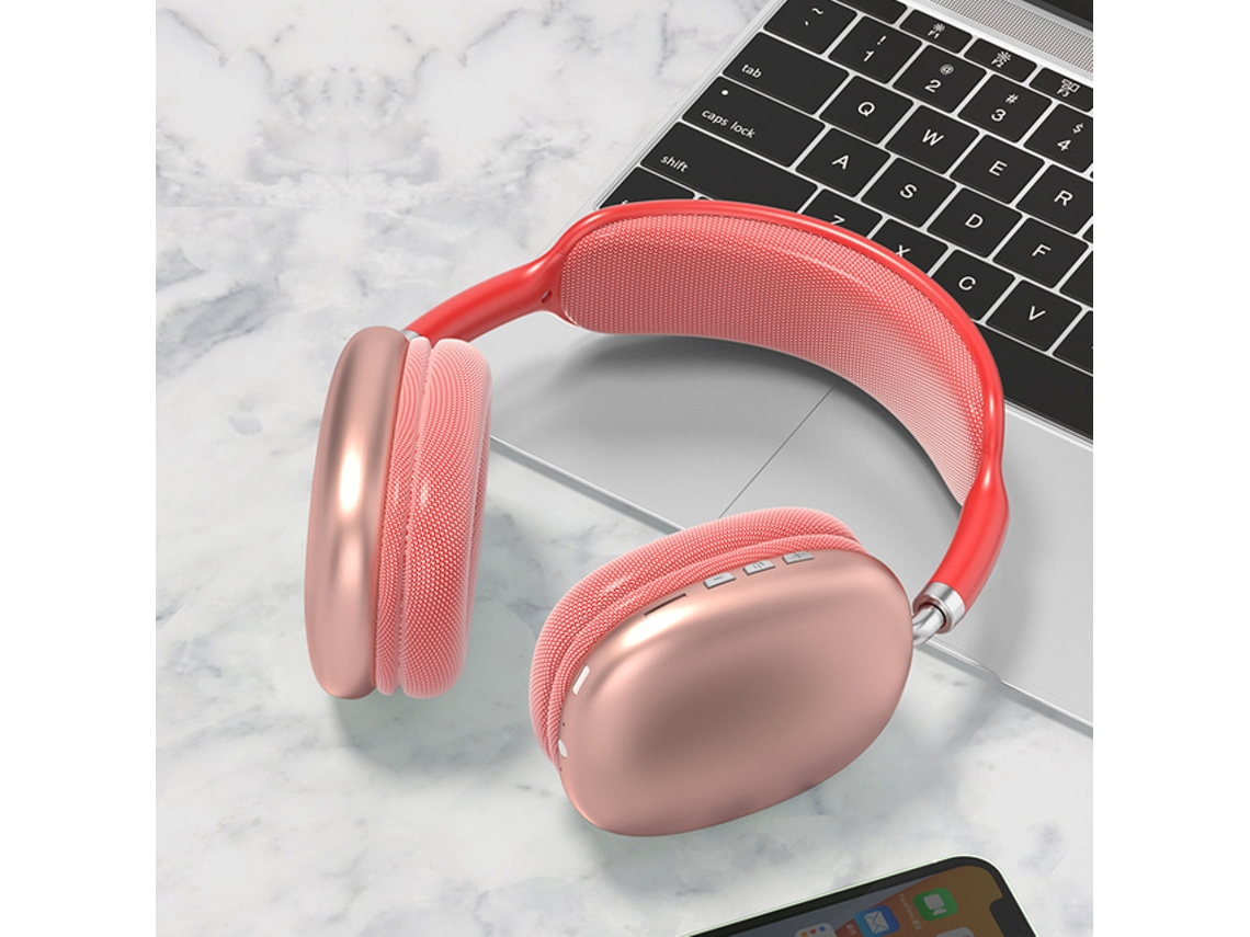 P9 Auscultadores Bluetooth Sem Fio Com Microauriculares Com Noise Cancelling Auscultadores Estéreo Sound Sports Gaming Auscultadores Suporta Tf