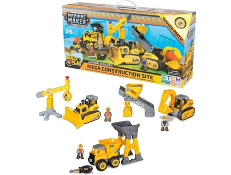 Set Construccon Site Machine Maker Special