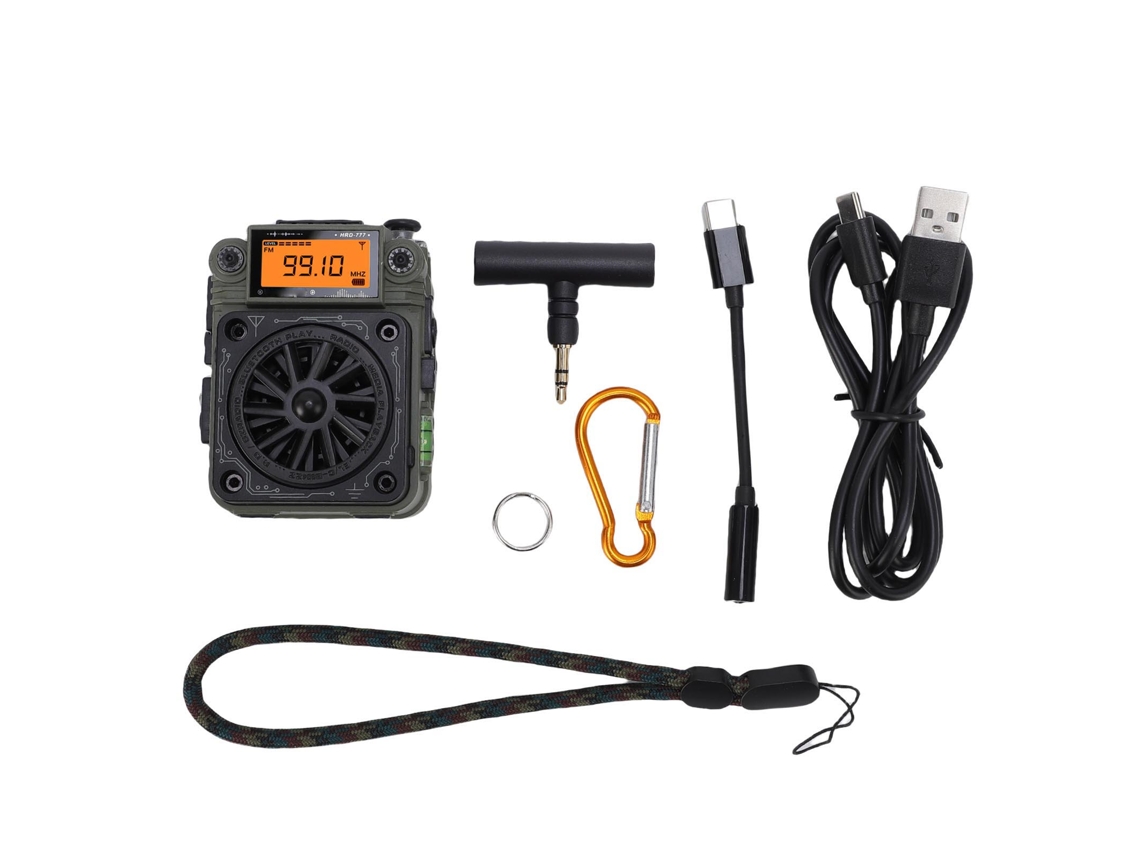 Mini radio LAXISCREED Hrd 777 verde militar