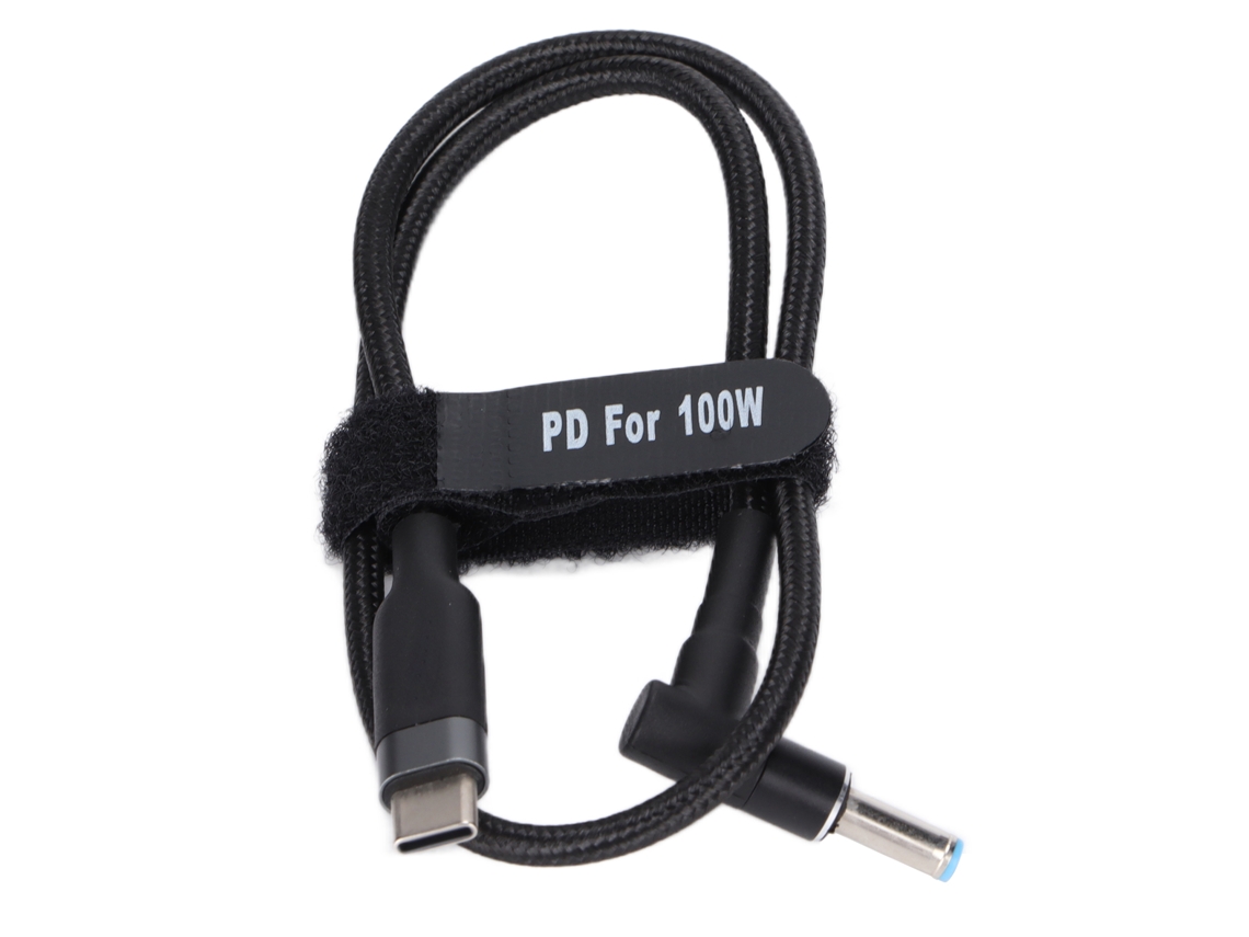 Cable Adaptador Usb-c A Dc, Carga Rápida Para Portátil, Fuente De Alimentación Pd, Compatible Con Hp