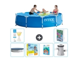 Intex Piscina Com Estrutura Redonda - 305x76 Cm - 7-peças S57
