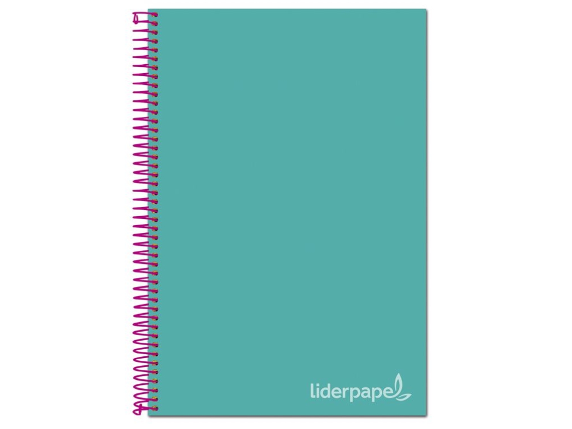 Cuaderno LIDERPAPEL Jolly Séries 140h de 75g/m² azul (A4)