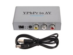 Convertidor Ypbpr A Av Cvbs Rca 1080p60, Captura De Vídeo Con Audio L/r, Plug And Play