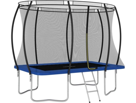 vidaXL Cama elástica rectangular 274x183x76 cm 150 kg