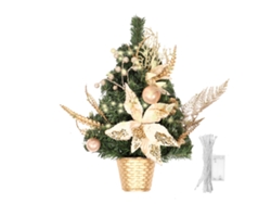 Árbol de media altura con altura regulable de 39 cm. Requiere pilas AA.