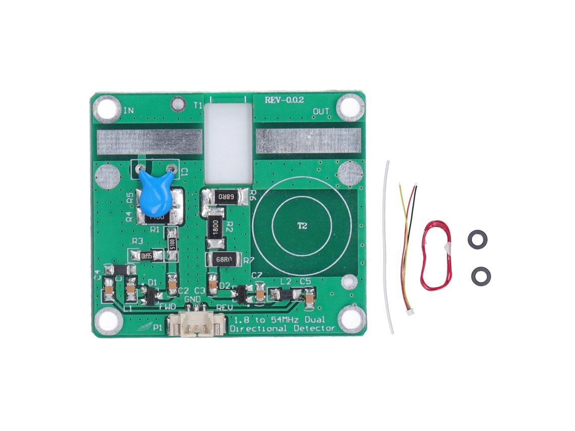 2026velora - Módulo de detección de ondas estacionarias de alta precisión para ondas cortas de 1,8-54 MHz y 1 kW (kit de PCB para montaje por el usuario)