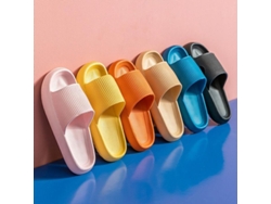 Pantuflas De Interior Para Hombre Y Mujer, Antideslizantes, Suaves, Con Diseño De Nube, Estilo Baño Y Playa, Tallas 34-45.